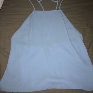 Baby blue top